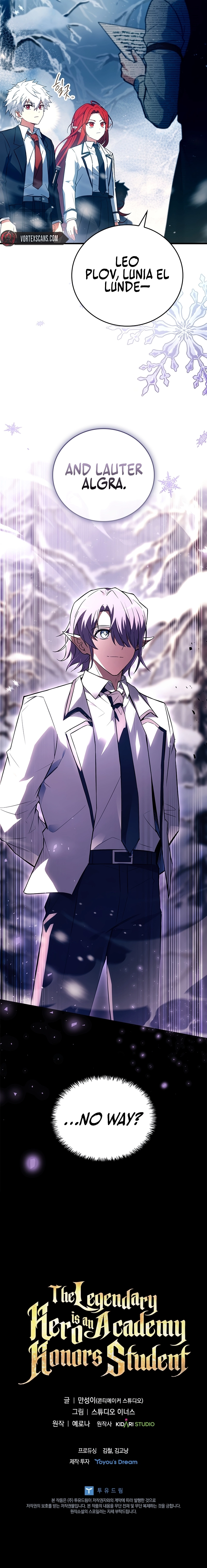 The Legendary Hero is an Academy Honors Student Chapter 44, page 13 of 13
