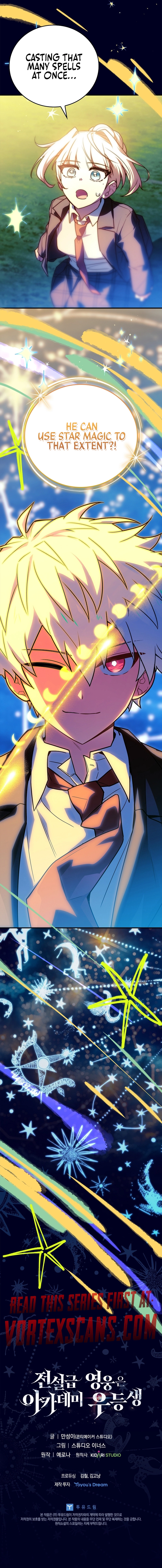 The Legendary Hero is an Academy Honors Student Chapter 74, page 24 of 24