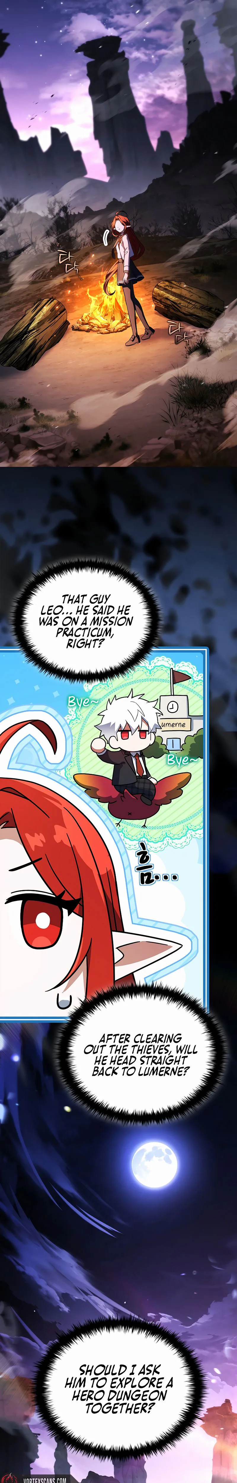 The Legendary Hero is an Academy Honors Student Chapter 77, page 22 of 55