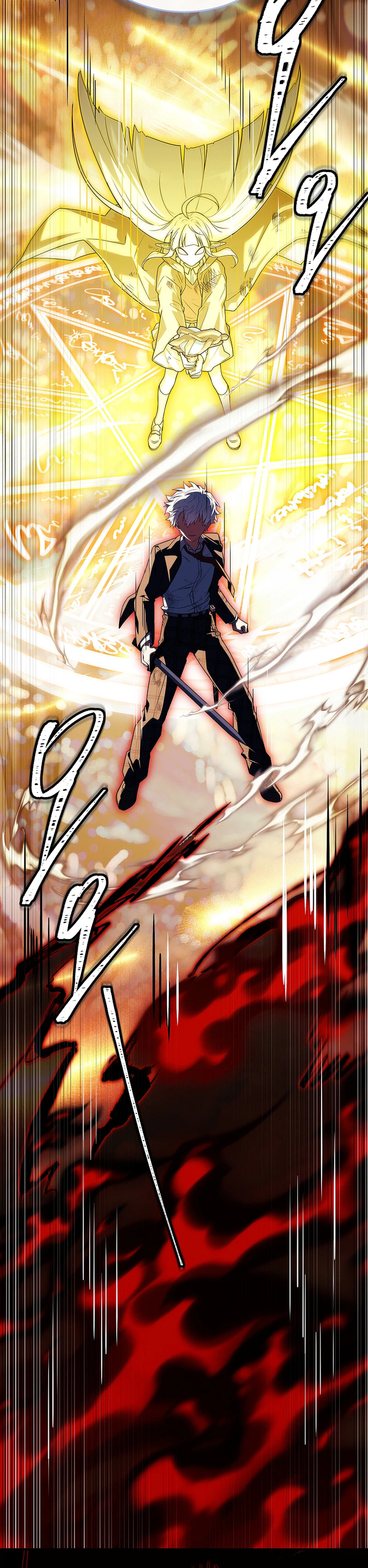 The Legendary Hero is an Academy Honors Student Chapter 87, page 56 of 63