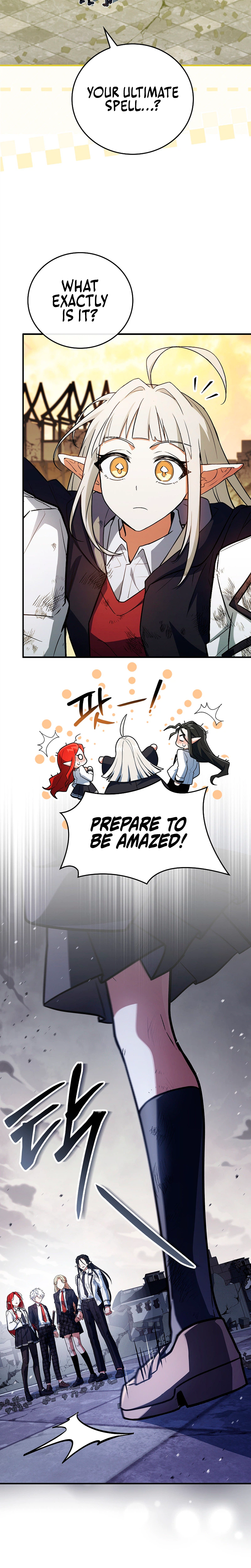 The Legendary Hero is an Academy Honors Student Chapter 88, page 22 of 50