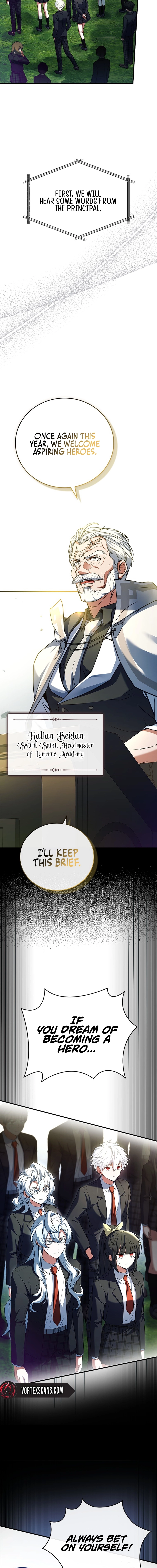 The Legendary Hero is an Academy Honors Student Chapter 9, page 16 of 28
