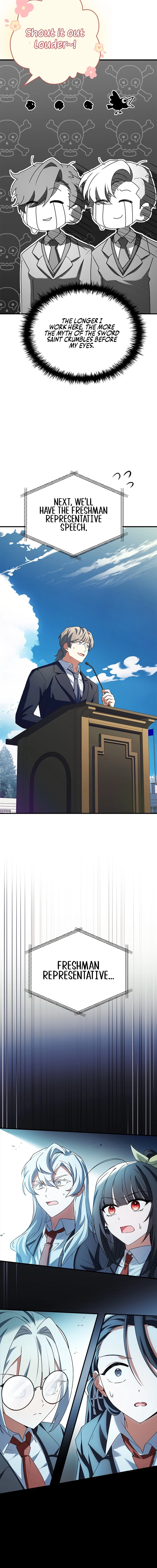 The Legendary Hero is an Academy Honors Student Chapter 9, page 19 of 28