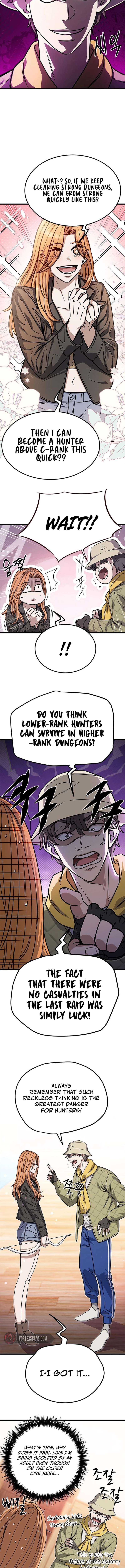 The legendary hunter becomes young again Chapter 10, page 9 of 18