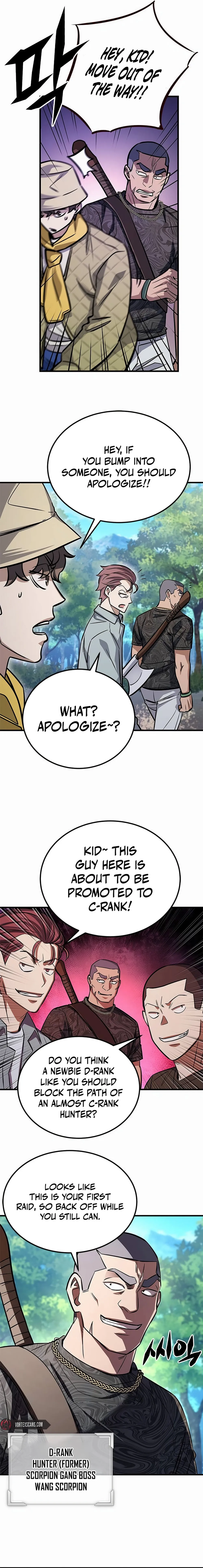 The legendary hunter becomes young again Chapter 3, page 11 of 22