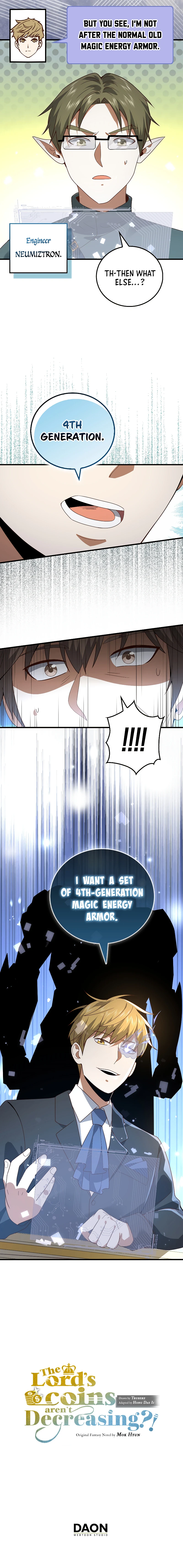 The Lord's Coins Aren't Decreasing?! Chapter 106, page 13 of 13