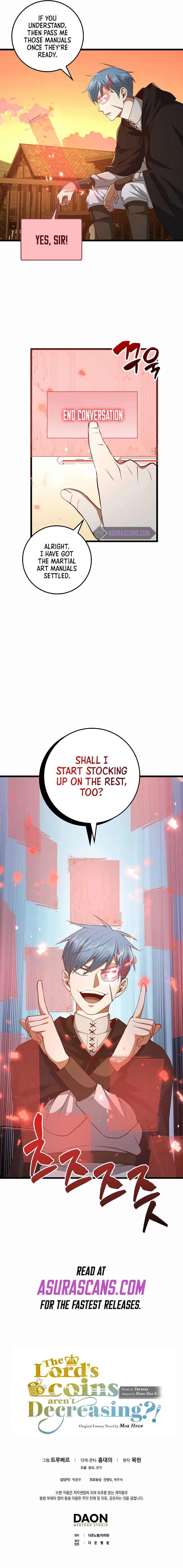The Lord's Coins Aren't Decreasing?! Chapter 64, page 11 of 12