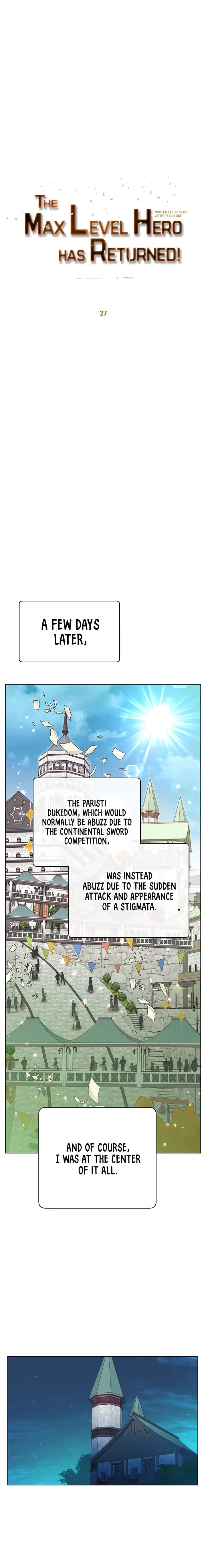 The Max Level Hero has Returned! Chapter 27, page 10 of 17
