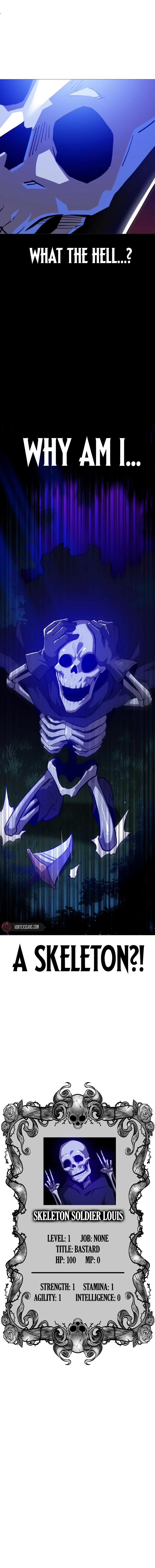 The Most Handsome Man Becomes a Skeleton Chapter 1, page 19 of 19