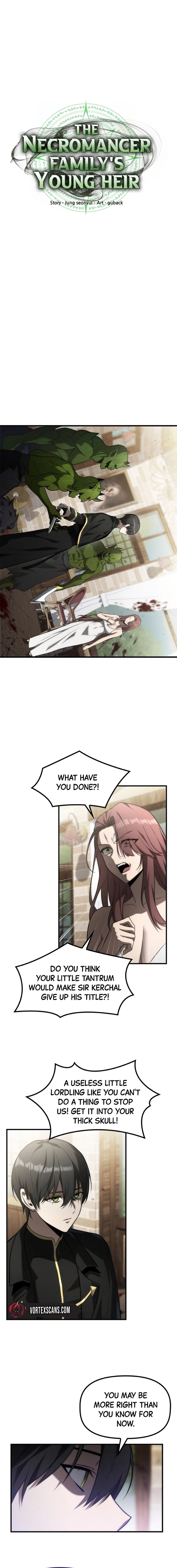 The Necromancer Family’s Young Heir Chapter 12, page 11 of 17