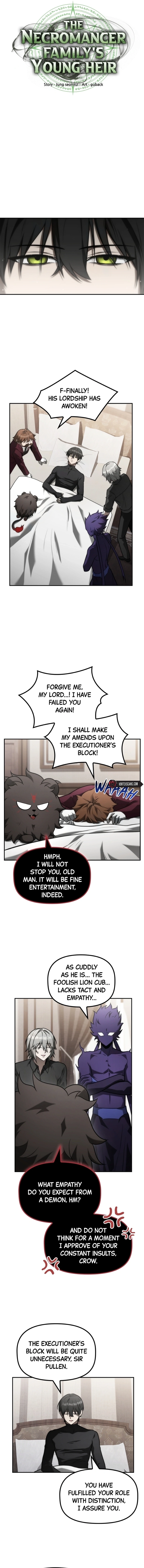 The Necromancer Family’s Young Heir Chapter 20, page 8 of 13