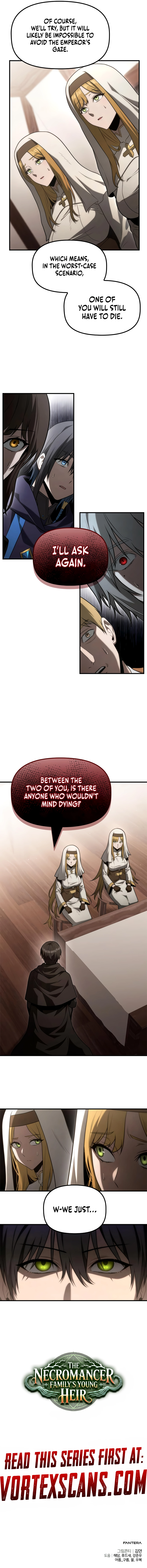 The Necromancer Family’s Young Heir Chapter 28, page 11 of 11