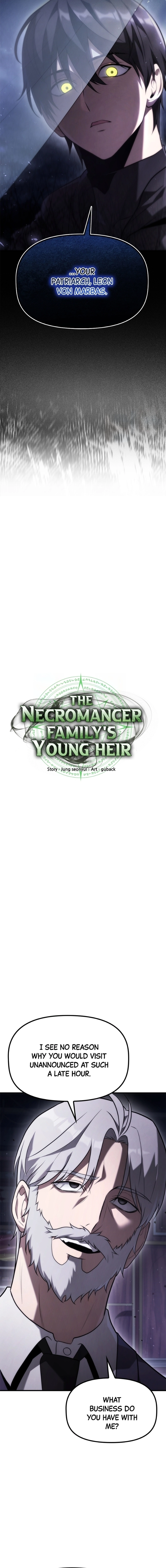 The Necromancer Family’s Young Heir Chapter 6, page 15 of 25