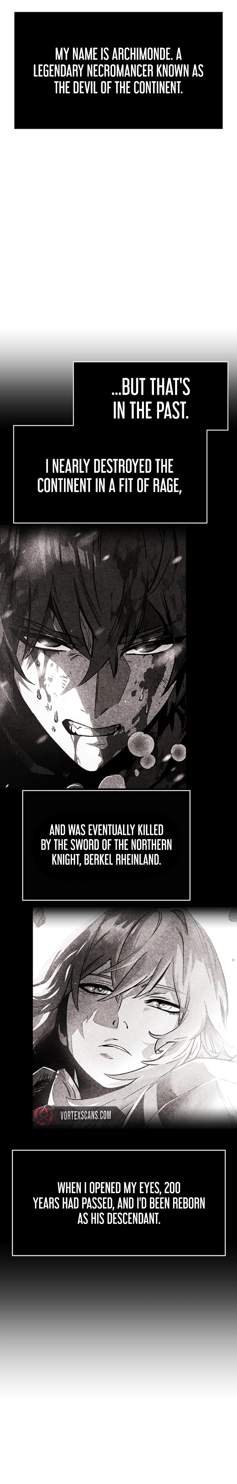 The Necromancer of a Renowned Sword Family Chapter 1, page 5 of 55