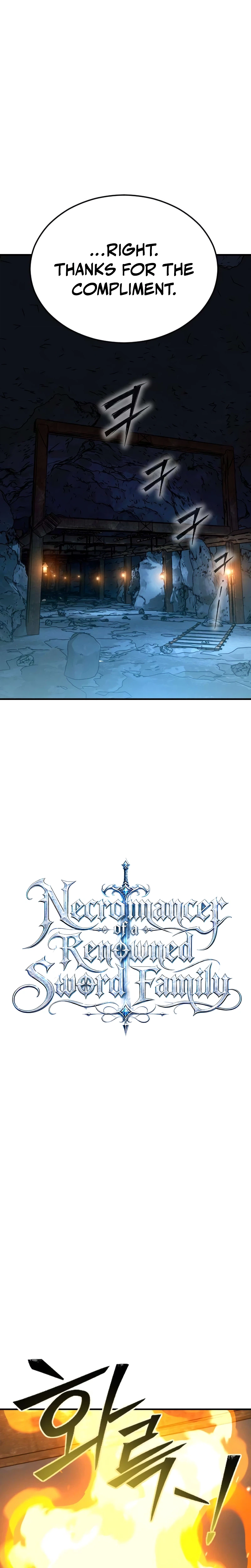 The Necromancer of a Renowned Sword Family Chapter 10, page 18 of 45