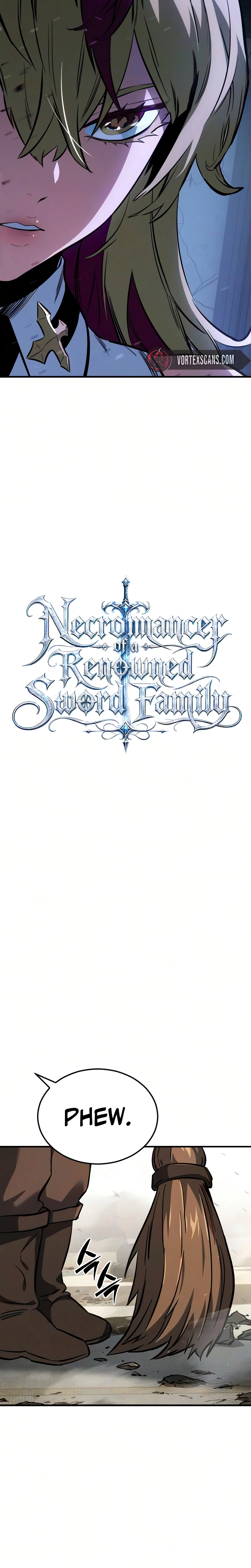 The Necromancer of a Renowned Sword Family Chapter 15, page 32 of 84