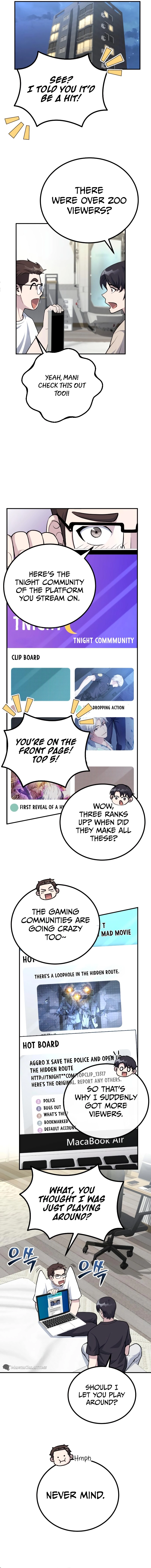 The Possessed Genius' Gaming Stream Chapter 4, page 12 of 18