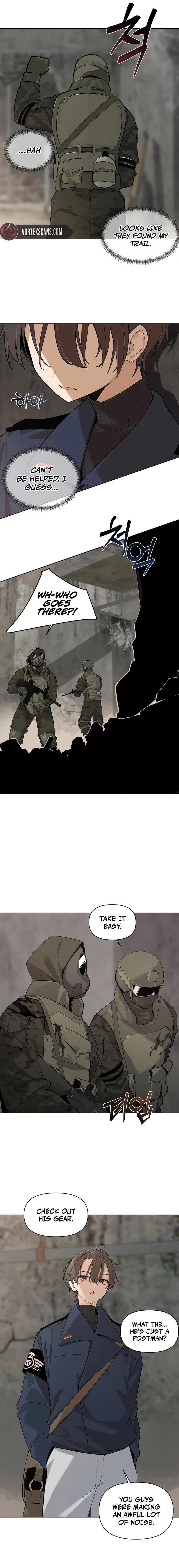 The Postman of the Apocalypse Chapter 1, page 14 of 29