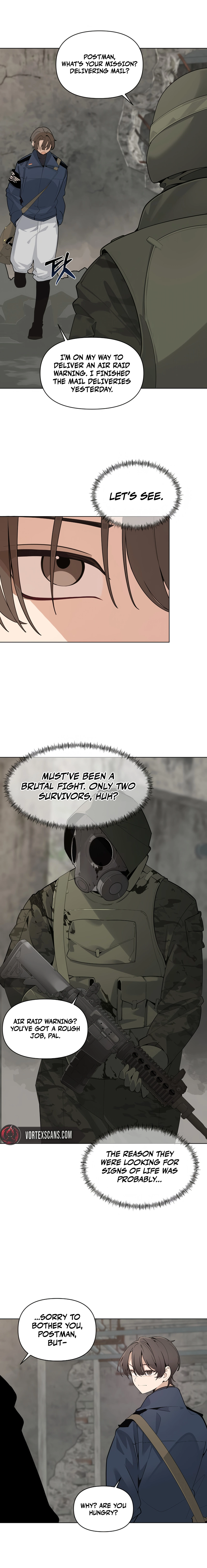 The Postman of the Apocalypse Chapter 1, page 15 of 29