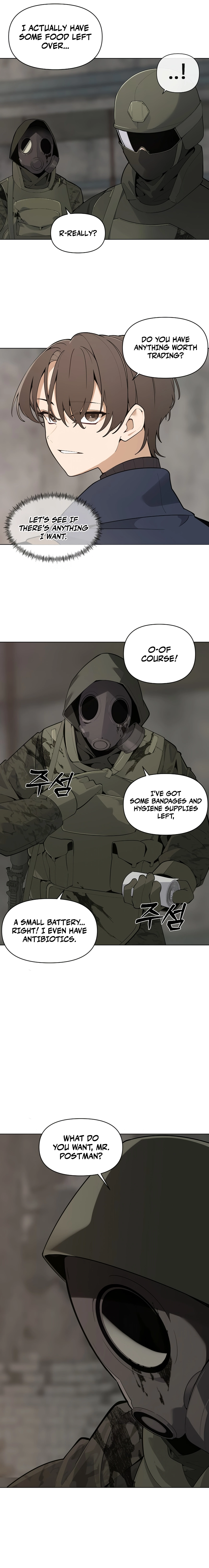 The Postman of the Apocalypse Chapter 1, page 16 of 29