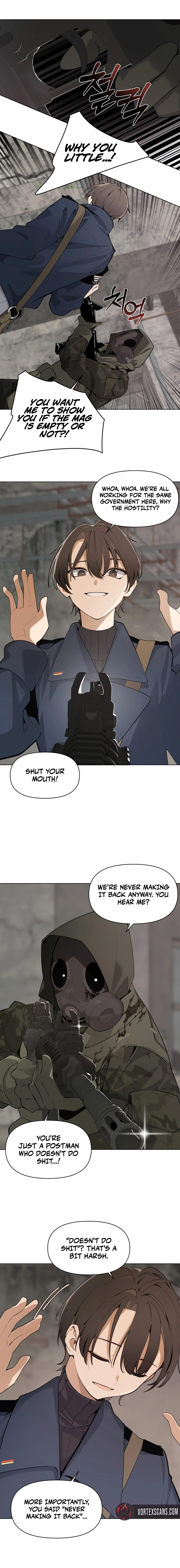 The Postman of the Apocalypse Chapter 1, page 21 of 29