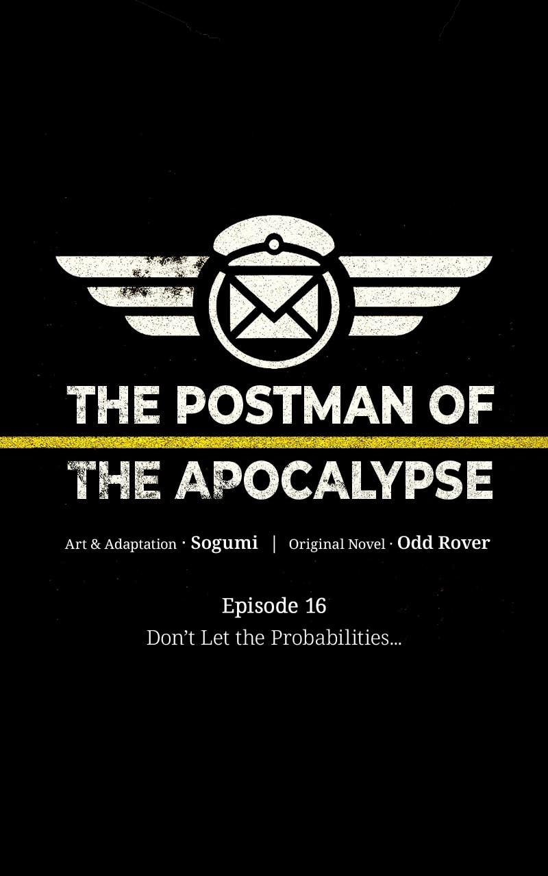 The Postman of the Apocalypse Chapter 16, page 22 of 123
