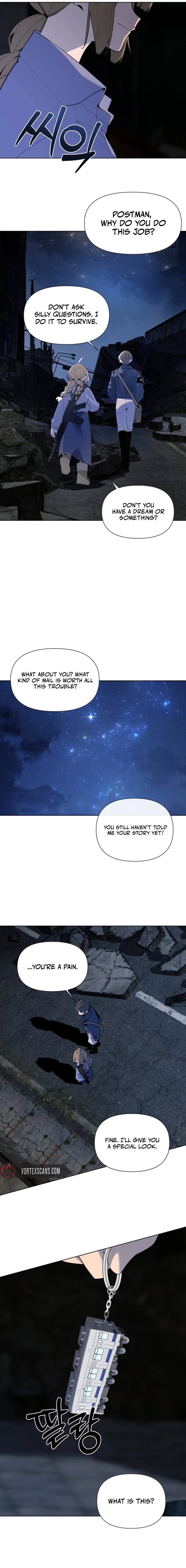 The Postman of the Apocalypse Chapter 3, page 17 of 23