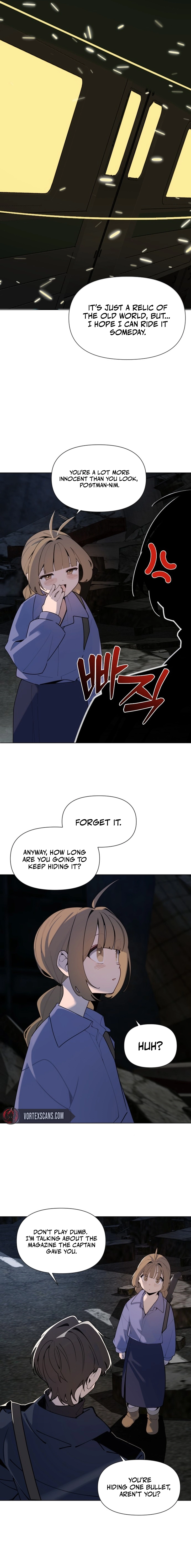 The Postman of the Apocalypse Chapter 3, page 19 of 23