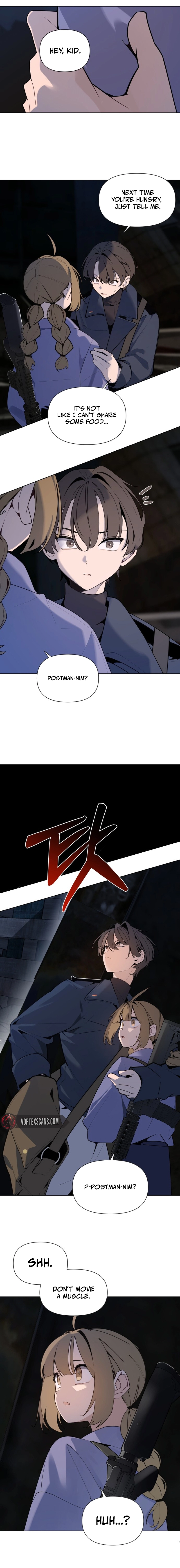 The Postman of the Apocalypse Chapter 3, page 21 of 23