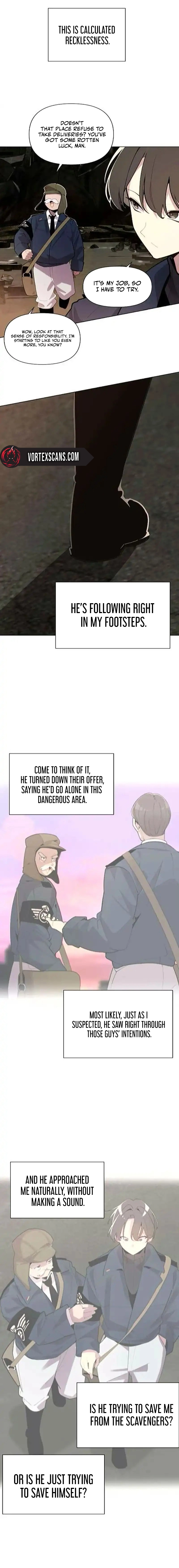 The Postman of the Apocalypse Chapter 7, page 14 of 17