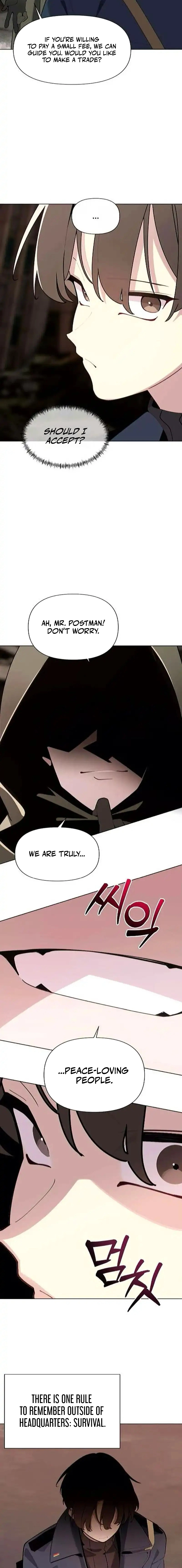 The Postman of the Apocalypse Chapter 7, page 8 of 17