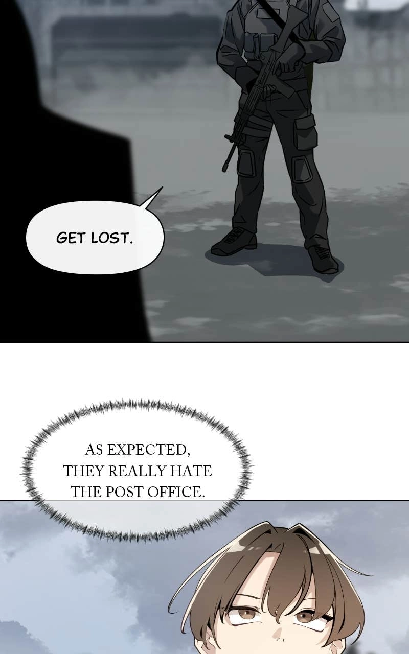 The Postman of the Apocalypse Chapter 9, page 57 of 81