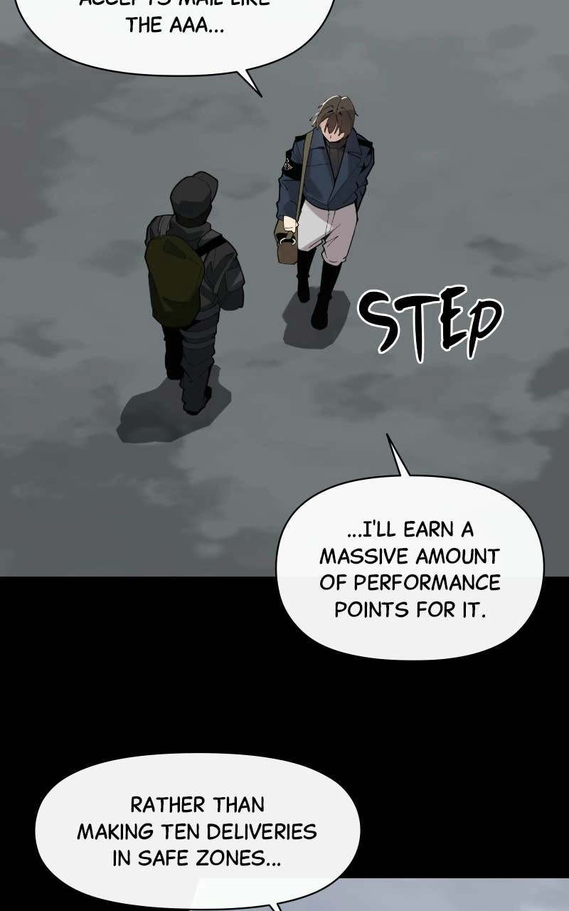 The Postman of the Apocalypse Chapter 9, page 69 of 81