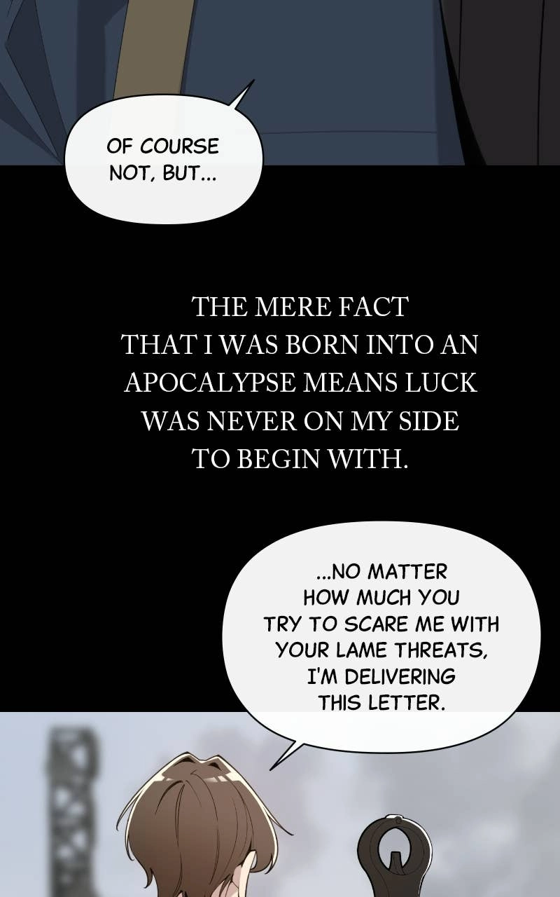 The Postman of the Apocalypse Chapter 9, page 73 of 81