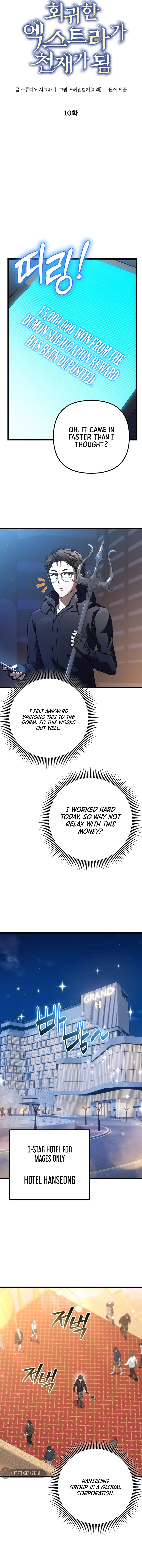 The Regressed Extra Becomes a Genius Chapter 10, page 5 of 18