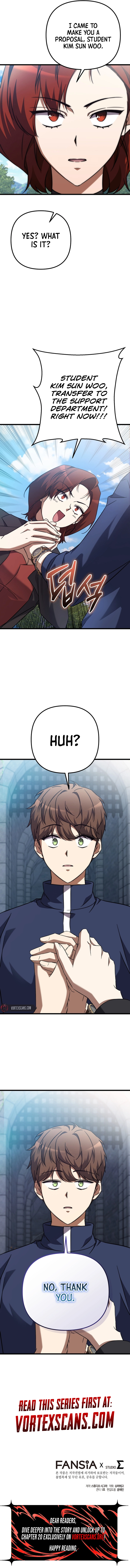 The Regressed Extra Becomes a Genius Chapter 6, page 19 of 19