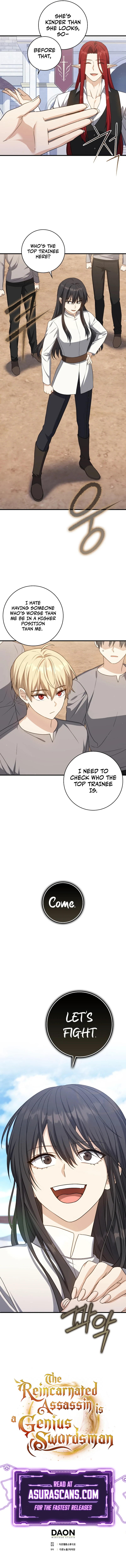 The Reincarnated Assassin is a Genius Swordsman Chapter 17, page 12 of 13