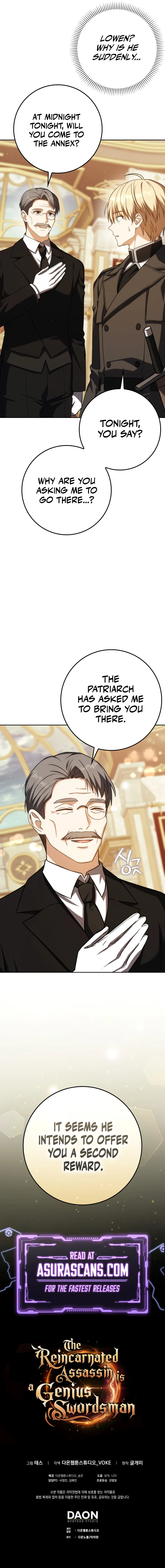 The Reincarnated Assassin is a Genius Swordsman Chapter 51, page 15 of 15