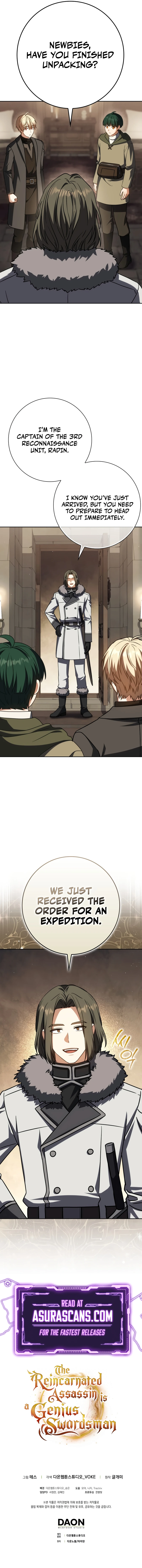 The Reincarnated Assassin is a Genius Swordsman Chapter 61, page 13 of 13