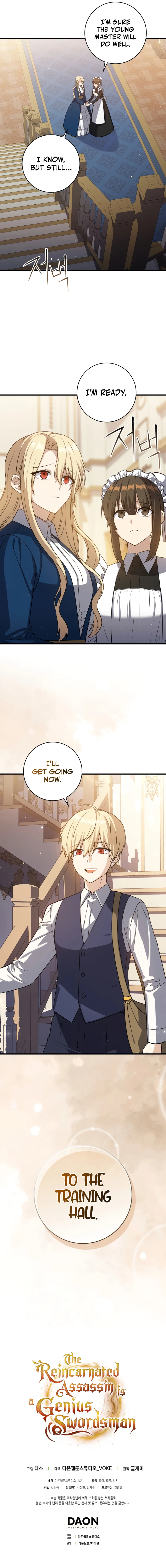 The Reincarnated Assassin is a Genius Swordsman Chapter 7, page 13 of 14