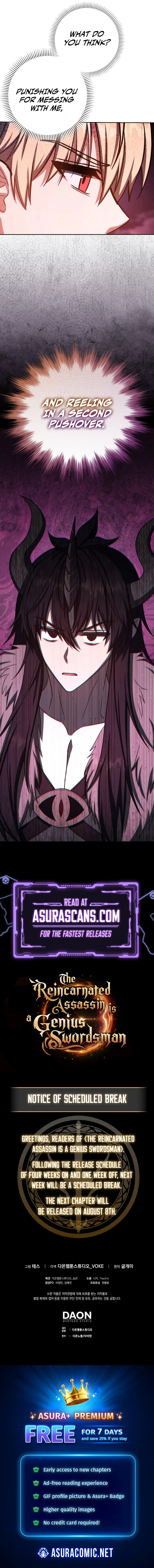 The Reincarnated Assassin is a Genius Swordsman Chapter 72, page 17 of 17