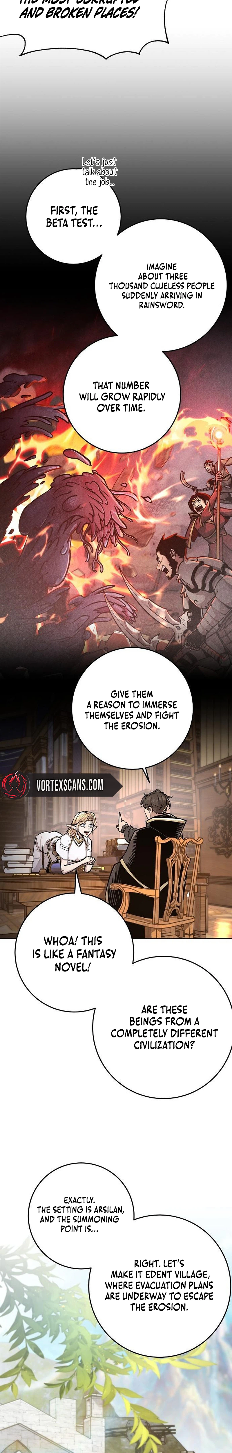 The Ruined World Was Mistaken for a Game Chapter 2, page 23 of 43