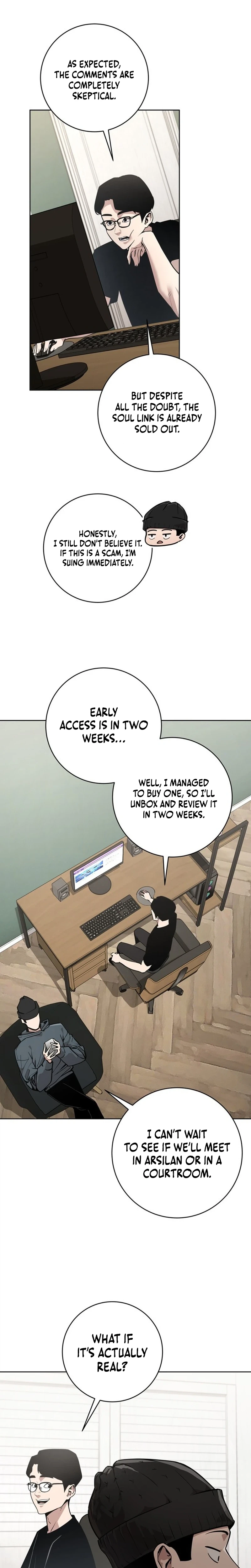 The Ruined World Was Mistaken for a Game Chapter 5, page 35 of 39