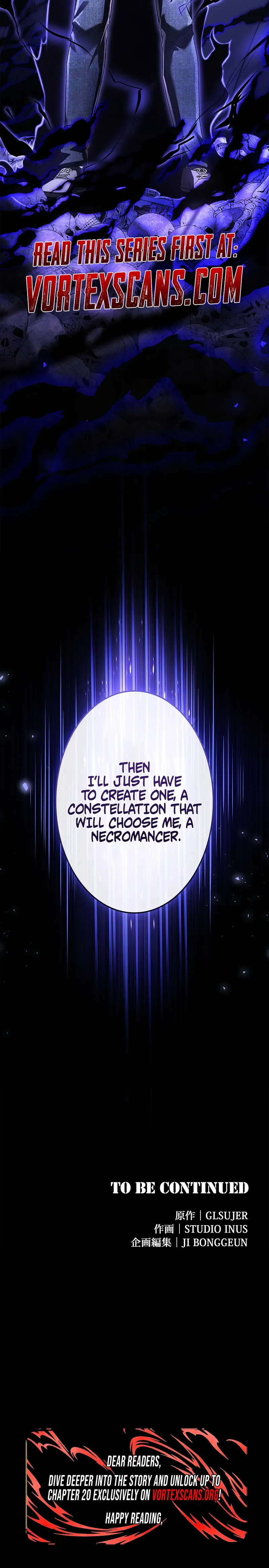 The Saint Levels Up Through Necromancy Chapter 1, page 44 of 44