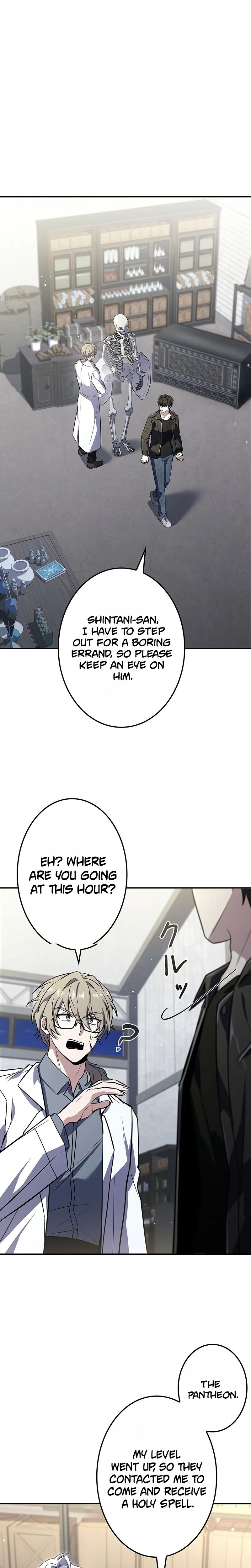 The Saint Levels Up Through Necromancy Chapter 10, page 35 of 38