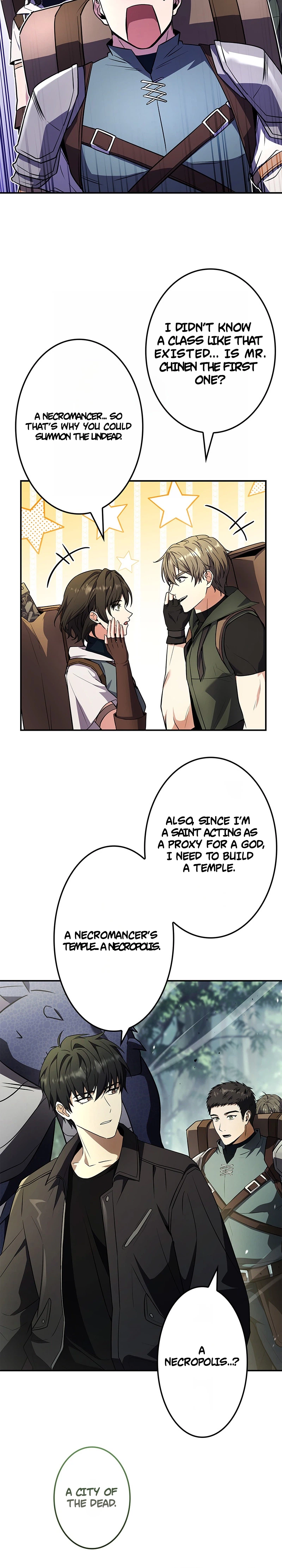The Saint Levels Up Through Necromancy Chapter 23, page 12 of 47
