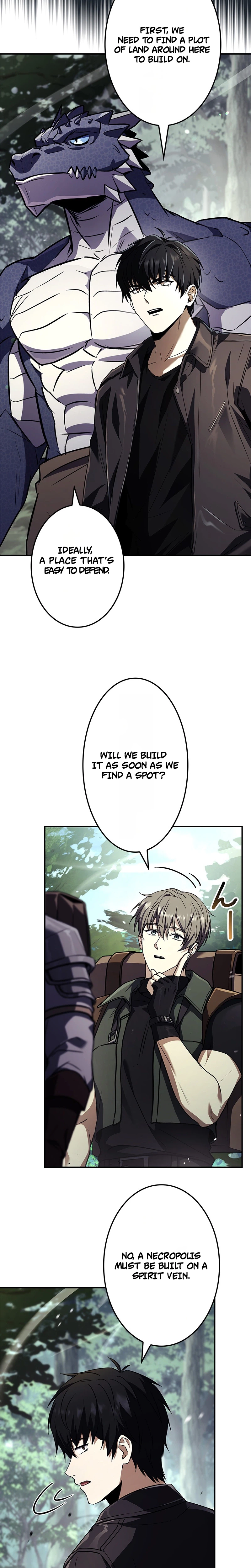 The Saint Levels Up Through Necromancy Chapter 23, page 14 of 47