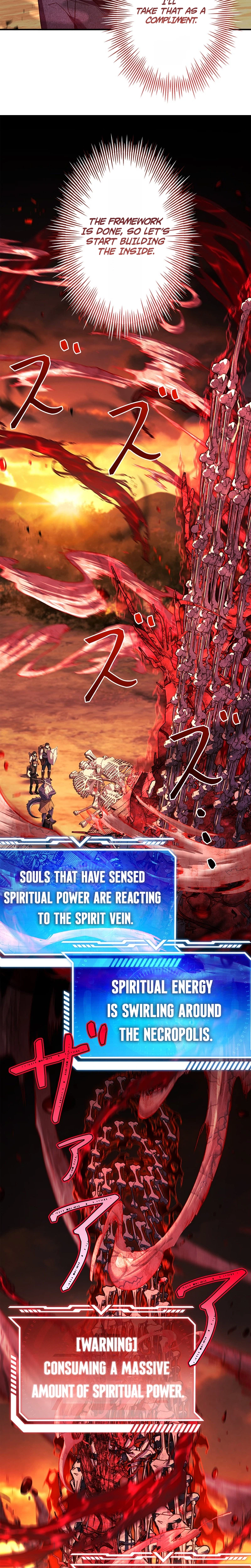 The Saint Levels Up Through Necromancy Chapter 23, page 38 of 47