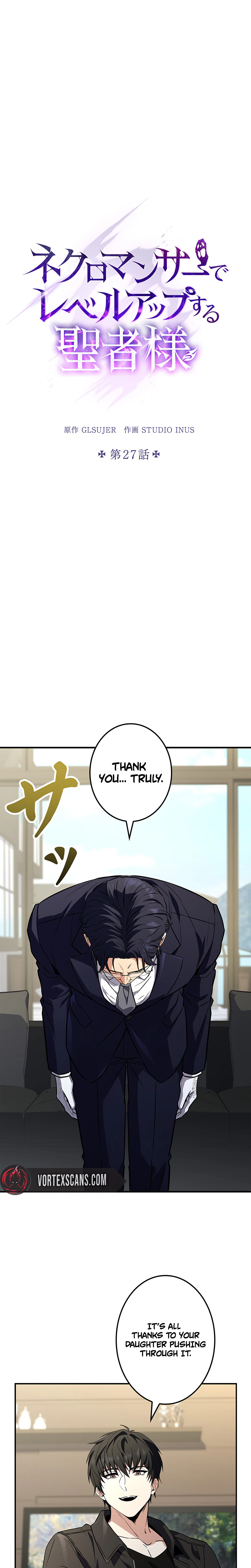 The Saint Levels Up Through Necromancy Chapter 27, page 9 of 37