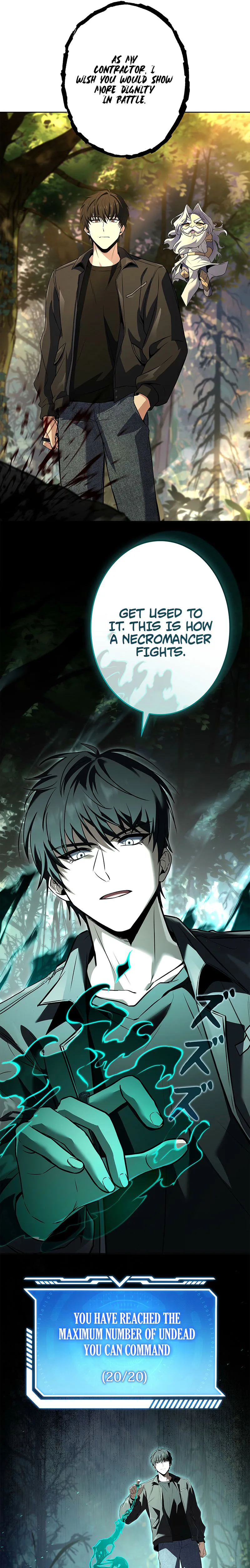 The Saint Levels Up Through Necromancy Chapter 3, page 36 of 43
